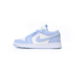 XH Travis Scott x Air Jordan 1 Low White Blue