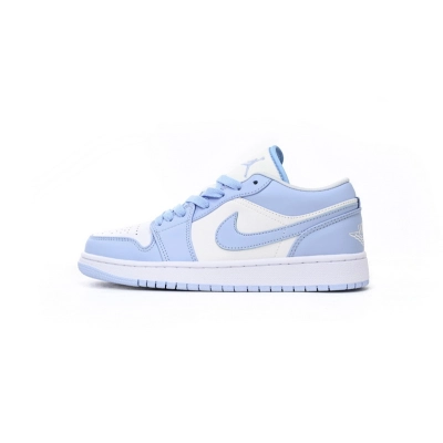 XH Travis Scott x Air Jordan 1 Low White Blue 01