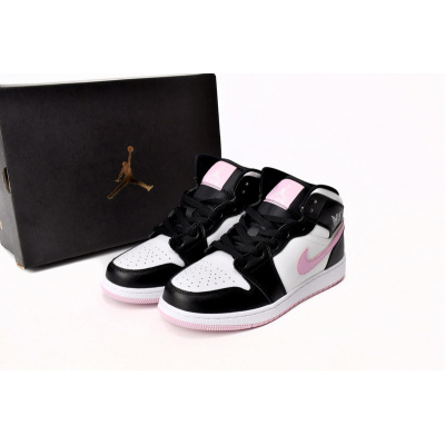 MID Air Jordan 1 Mid (GS) Arctic Pink 02