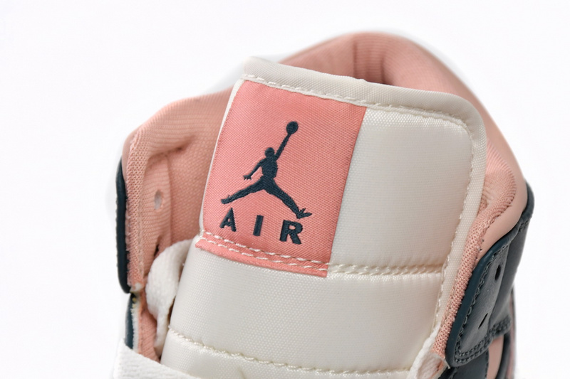 MID Air Jordan 1 Pink Green