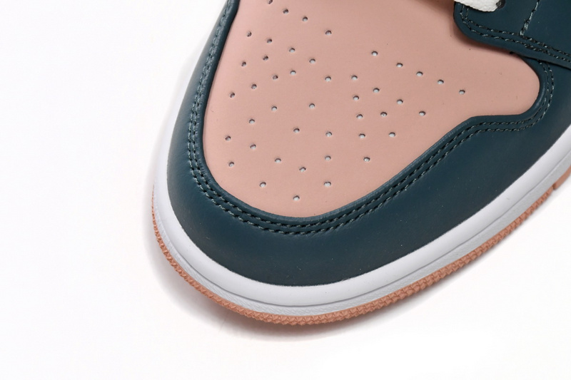 MID Air Jordan 1 Pink Green