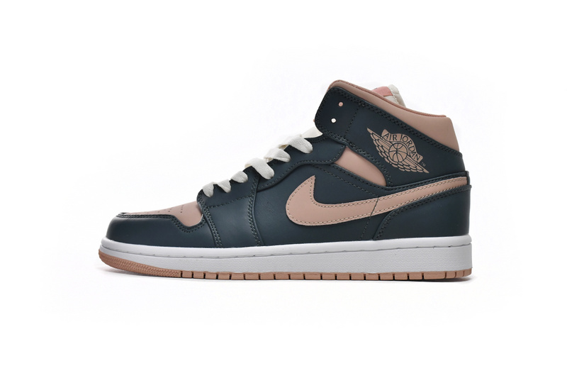 MID Air Jordan 1 Pink Green