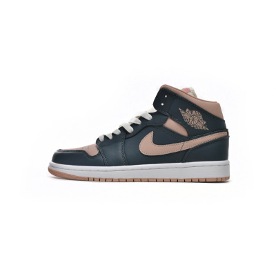 MID Air Jordan 1 Pink Green 01