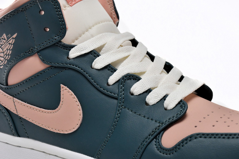 MID Air Jordan 1 Pink Green