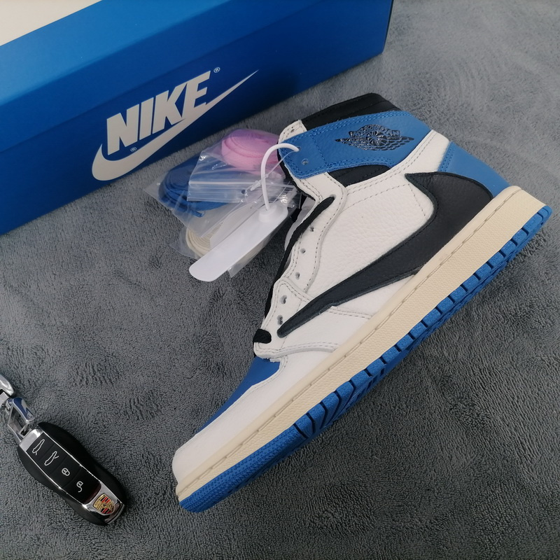  PRO  Fragment x Travis Scott x Air Jordan 1 High OG Military