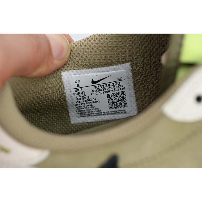  PRO  Travis Scott x Air Jordan 1 Low Black, White, Green