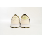  PRO  Travis Scott x Air Jordan 1 Low Black, White, Green