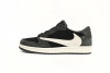  PRO Travis Scott x Air Jordan 1 Low Black Grey Low Help