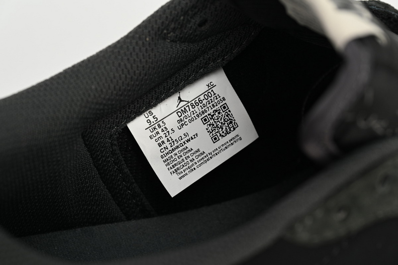  PRO Travis Scott x Air Jordan 1 Low Black Grey Low Help