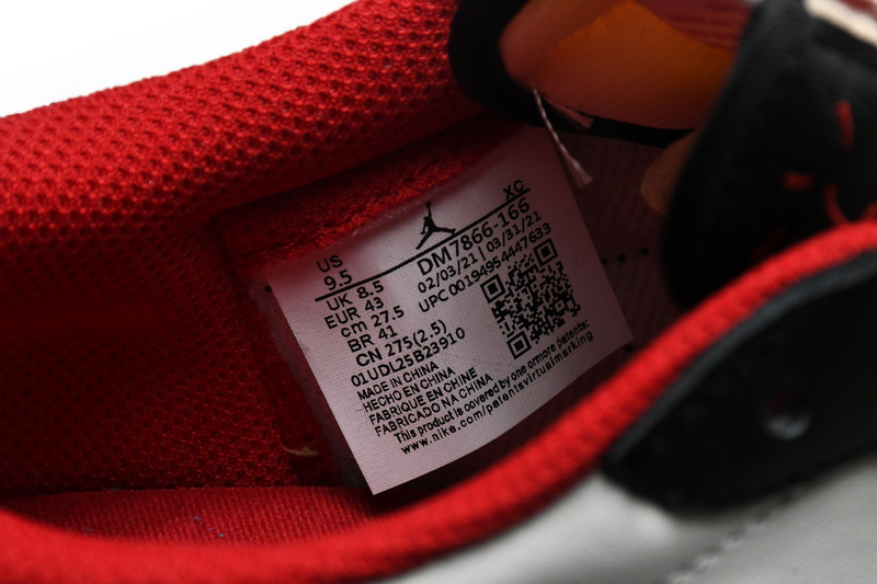  PROTravis Scott x Air Jordan 1 Low Black Red