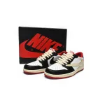  PROTravis Scott x Air Jordan 1 Low Black Red