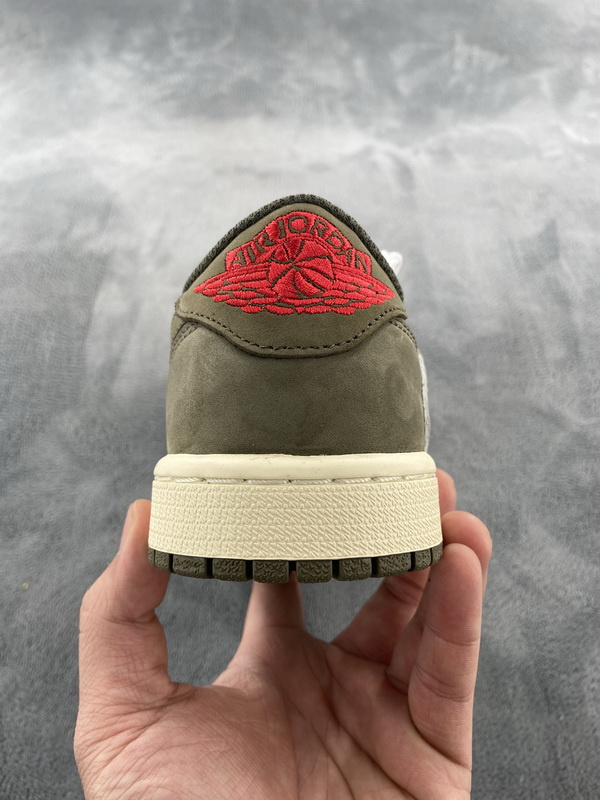  PROTravis Scott x Air Jordan 1 Low Dark Green