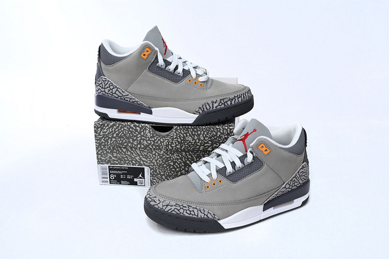 BS Air Jordan 3 Retro Cool Grey