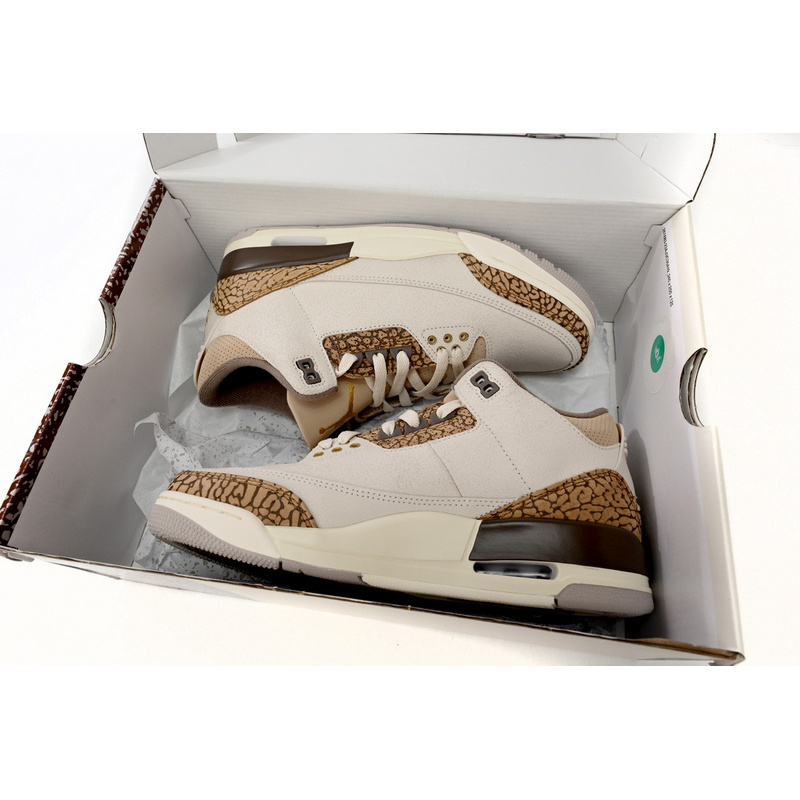 BS Air Jordan 3 Retro Cracked White Zongzi