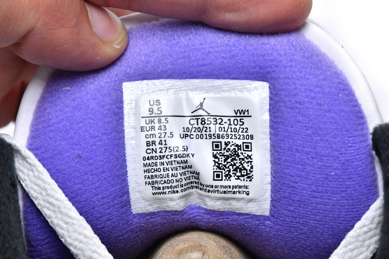 BS Air Jordan 3 Retro Dark Iris