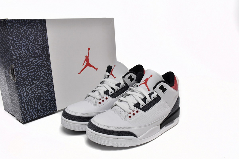 BS Air Jordan 3 Retro Flame Red