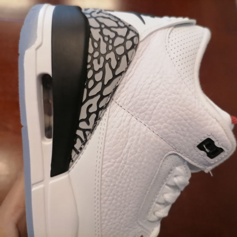 BS Air Jordan 3 Retro Free Throw Line White Cement