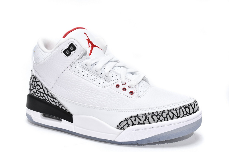 BS Air Jordan 3 Retro Free Throw Line White Cement