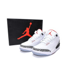 BS Air Jordan 3 Retro Free Throw Line White Cement