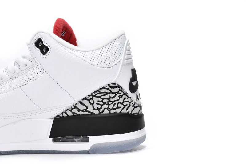 BS Air Jordan 3 Retro Free Throw Line White Cement