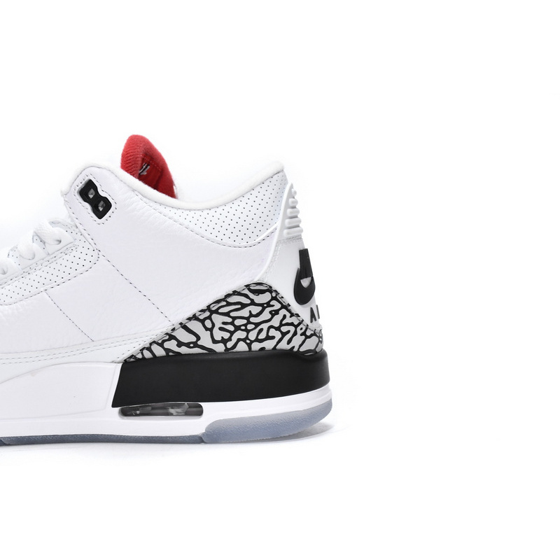 BS Air Jordan 3 Retro Free Throw Line White Cement