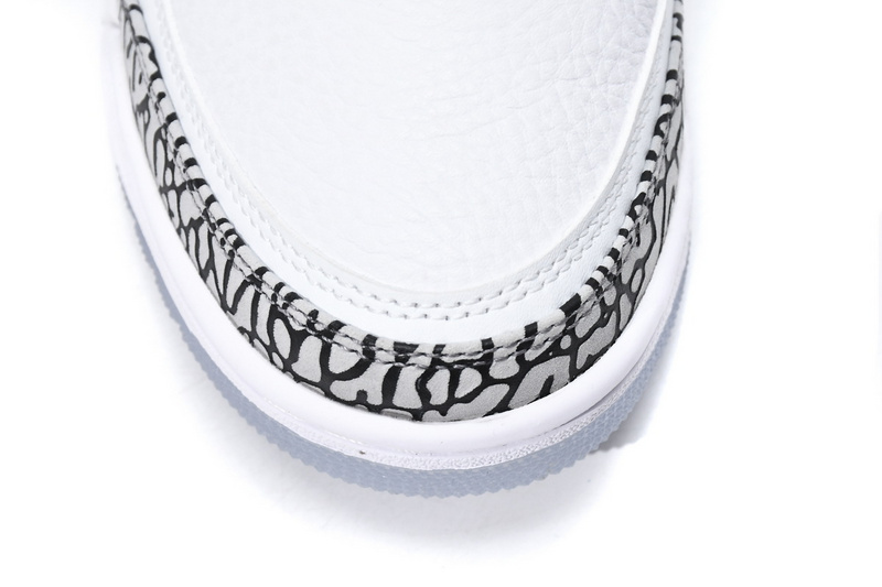 BS Air Jordan 3 Retro Free Throw Line White Cement
