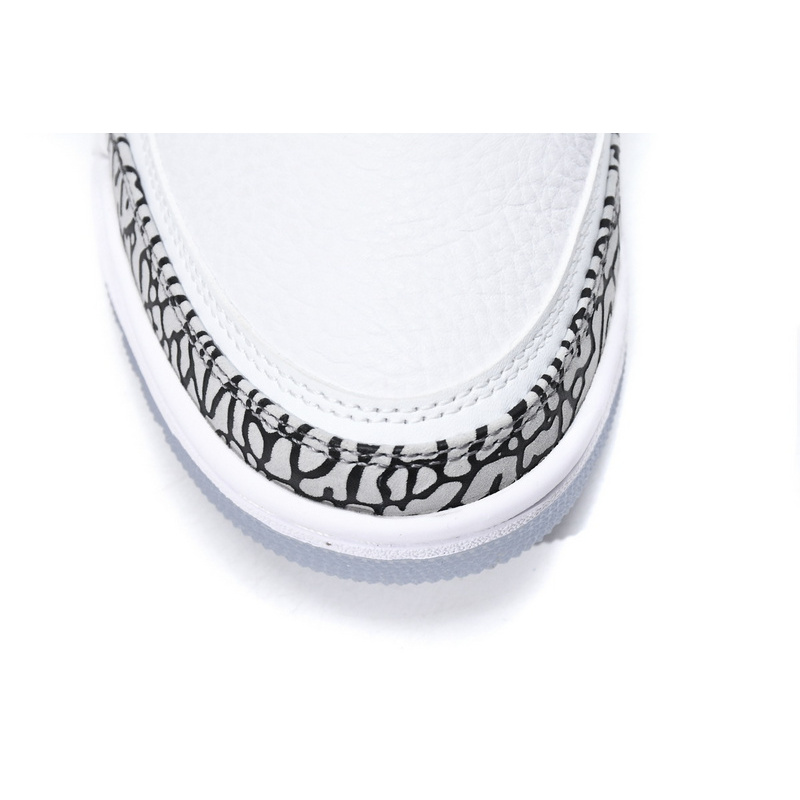 BS Air Jordan 3 Retro Free Throw Line White Cement