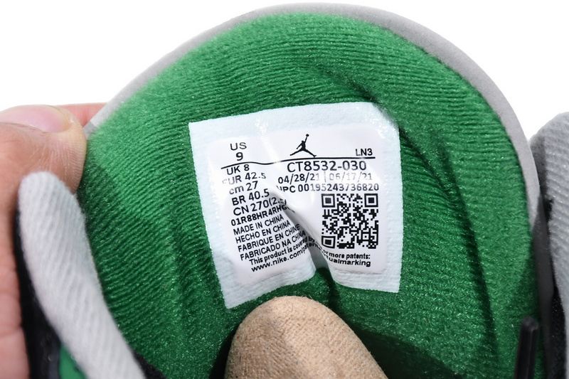 BS Air Jordan 3 Retro Pine Green