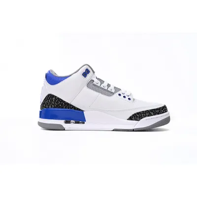 BS Air Jordan 3 Retro Racer Blue