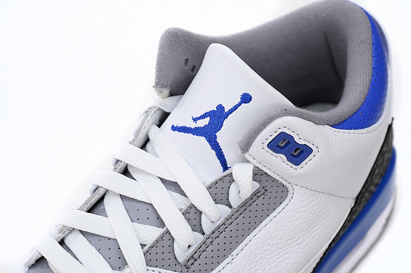 BS Air Jordan 3 Retro Racer Blue