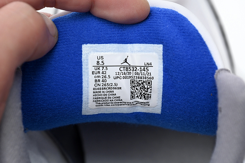 BS Air Jordan 3 Retro Racer Blue