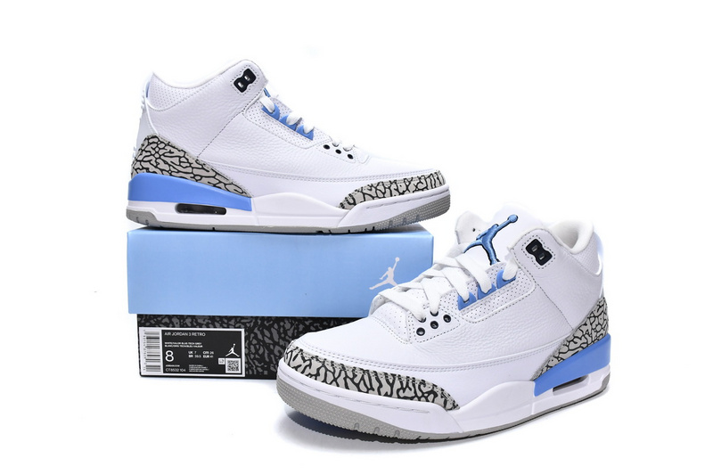 BS Air Jordan 3 Retro UNC