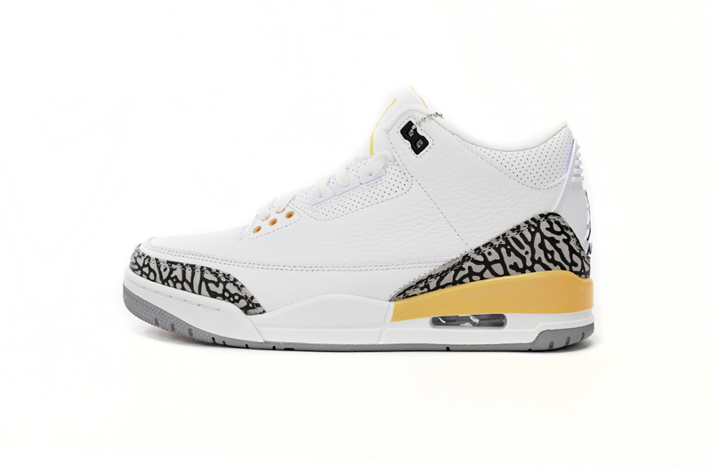 BS Air Jordan 3 Retro White Orange
