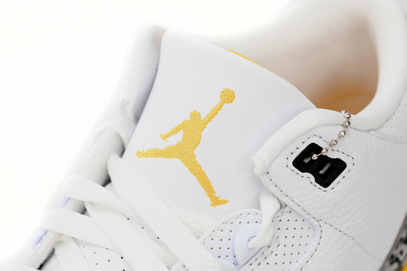 BS Air Jordan 3 Retro White Orange