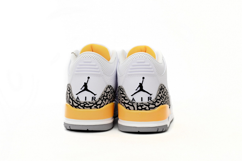 BS Air Jordan 3 Retro White Orange