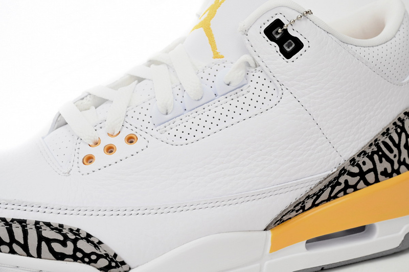 BS Air Jordan 3 Retro White Orange