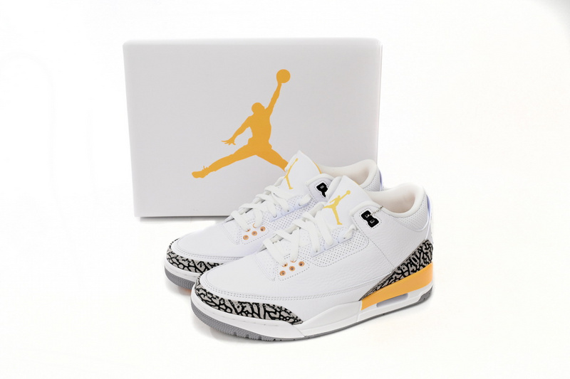 BS Air Jordan 3 Retro White Orange