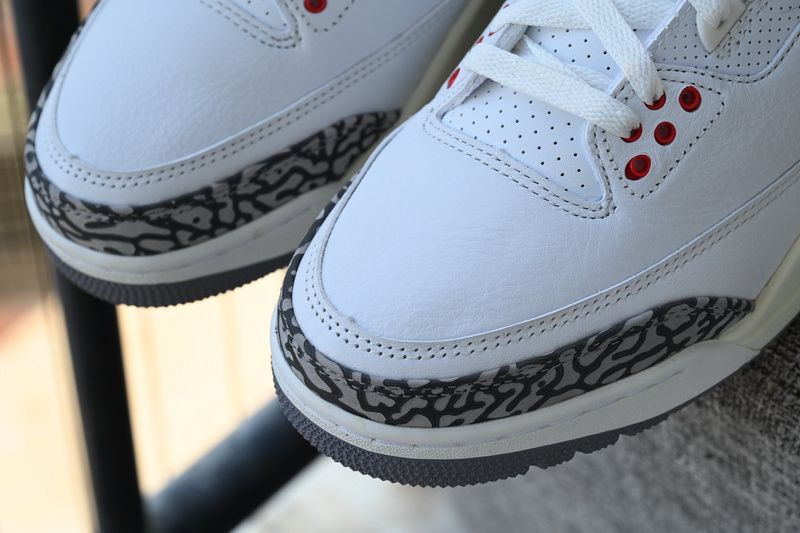 BS Air Jordan 3 White Cement Reimagined