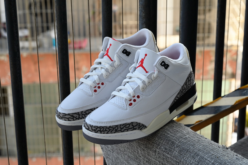 BS Air Jordan 3 White Cement Reimagined