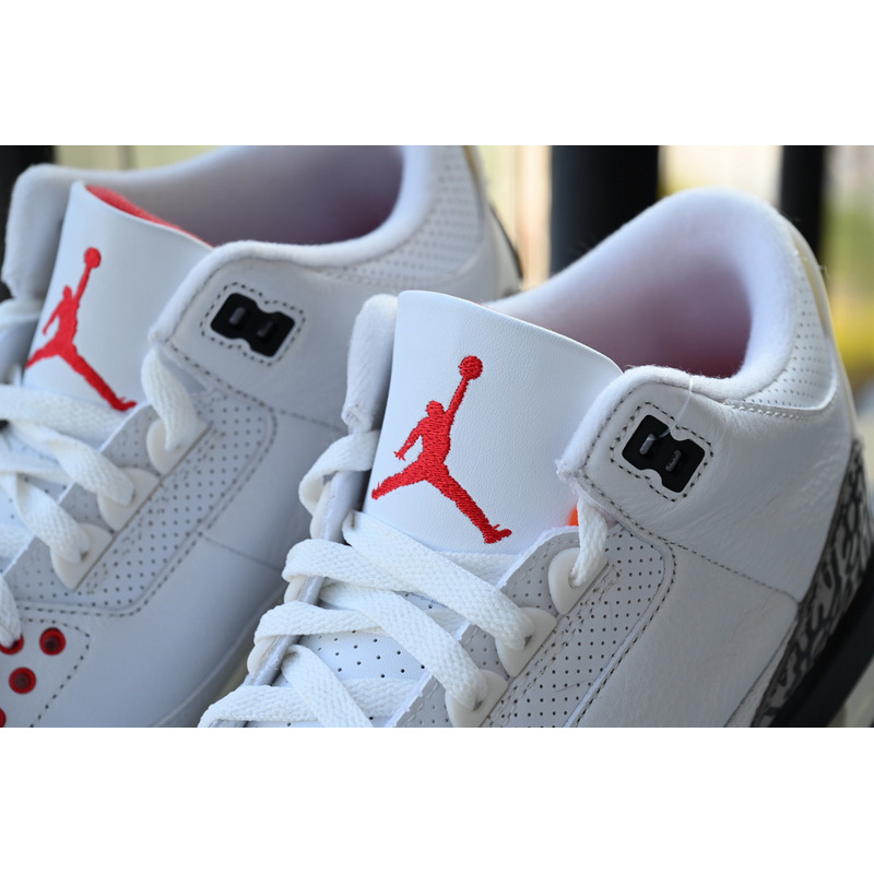 BS Air Jordan 3 White Cement Reimagined
