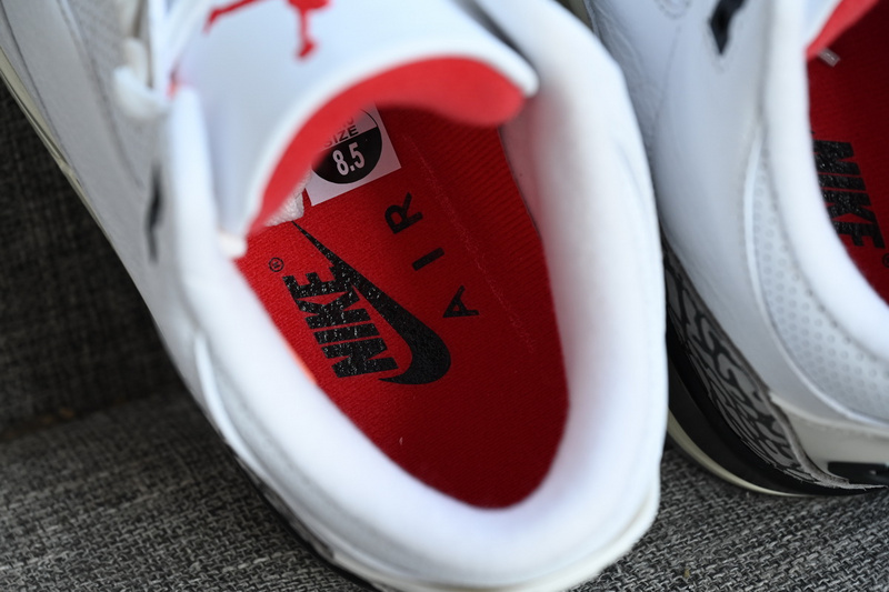 BS Air Jordan 3 White Cement Reimagined