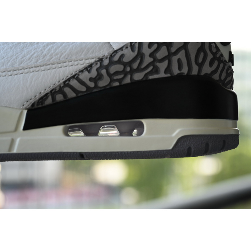BS Air Jordan 3 White Cement Reimagined