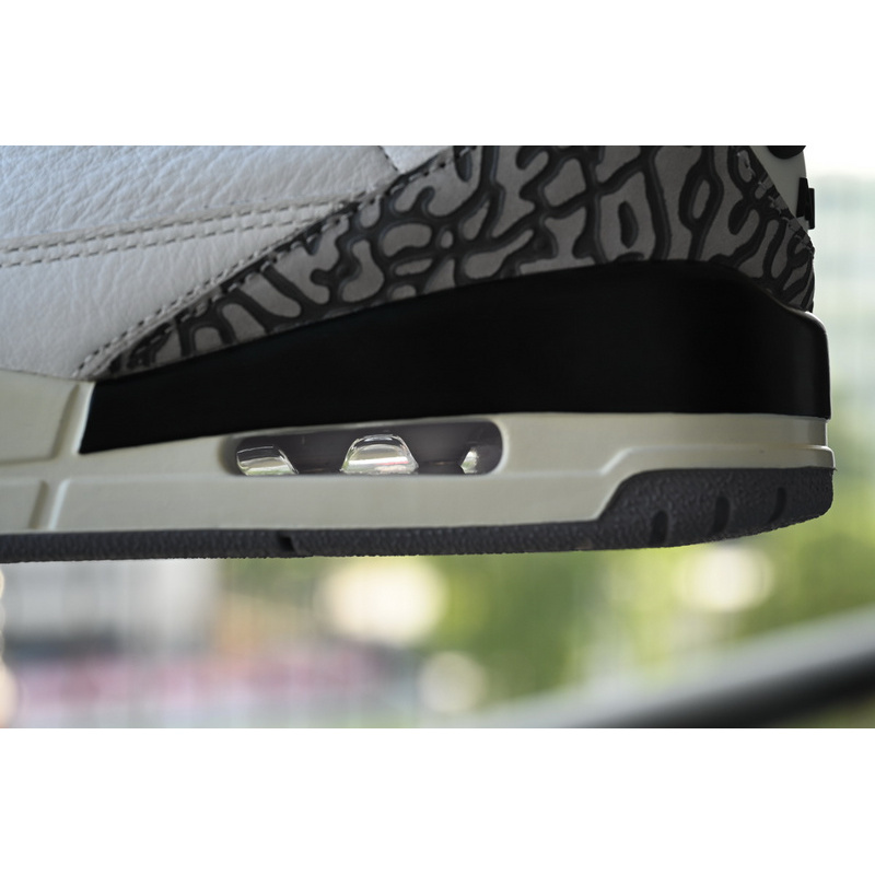BS Air Jordan 3 White Cement Reimagined