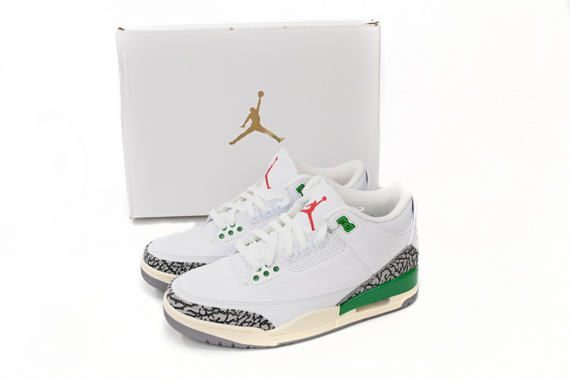 BS Air Jordan 3 WMNS Lucky Green