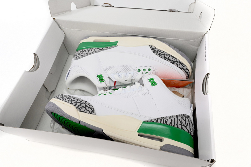 BS Air Jordan 3 WMNS Lucky Green