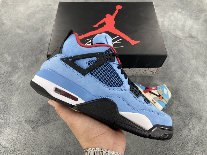 BS Batch Air Jordan 4 Retro Houston Oilers
