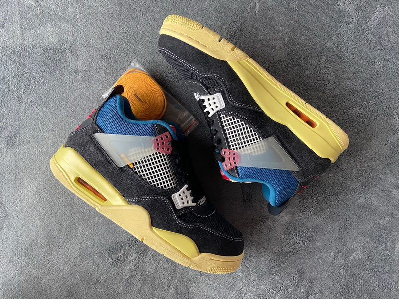 BS Batch Union LA x Air Jordan 4 Retro SP Off Noir Black