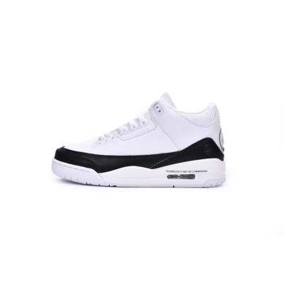 BS Fragment Design x Air Jordan 3 Black White 01