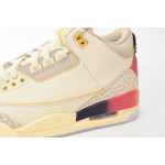 BS J Balvin x Air Jordan 3 White Blue Red