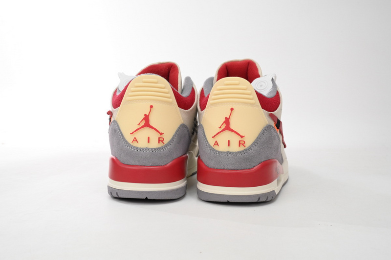 BS OFF WHITHE X Air Jordan 3 Beige